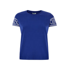 Kenzo Blaues Baumwoll-T-Shirt