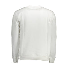 North Sails Bianco Baumwoll-Sweatshirt für Herren