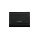 Calvin Klein Black Polyurethane Women Wallet