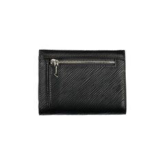 Calvin Klein Schwarze Damen-Geldbörse aus Polyurethan