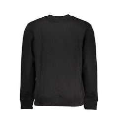 Calvin Klein Herren-Sweatshirt aus schwarzer Baumwolle