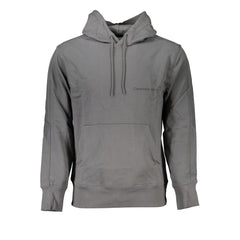 Calvin Klein Eleganter grauer Kapuzenpullover
