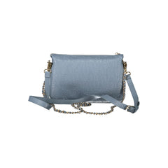 Mario Valentino Azzurro Polyurethane Women Handbag