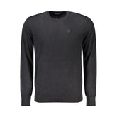 North Sails Black Cotton Men Sweater