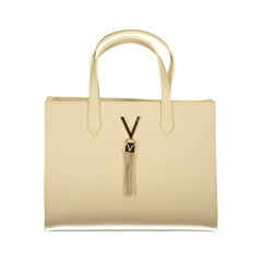 Mario Valentino Beige Polyurethan Damenhandtasche