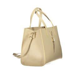 Mario Valentino Beige Polyurethan Damenhandtasche