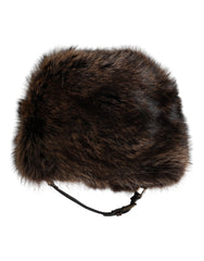 Dolce & Gabbana Brauner Pelz-Damen-Fischerhut