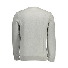 Napapijri Grigio Cotton Men Sweatshirt