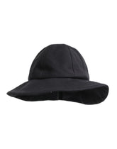 Dolce & Gabbana Zwarte Katoenen Bucket Hat met Brede Rand