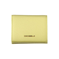 Coccinelle Gelbe Leder Damen Geldbörse