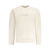 Calvin Klein Beige Cotton Men's Sweatshirt