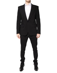 Dolce & Gabbana Mehrfarbiger Polyester-Jacquard-Zweiteiler