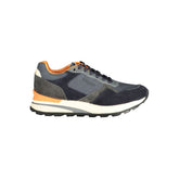 Blauer Blue Polyurethan Herren Sneaker