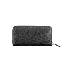Ralph Lauren Damen-Geldbörse aus schwarzem Leder
