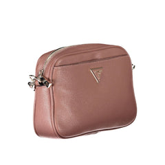 Guess Jeans Rosa Polyurethan Damen Umhängetasche