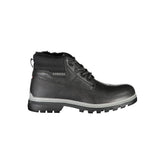 Carrera Black Polyurethan Damen Stiefelette