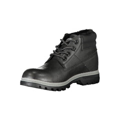 Carrera Black Polyurethane Women Ankle Boot