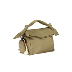 Desigual Grüne Polyester Damenhandtasche