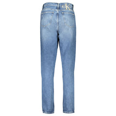 Calvin Klein Blue Cotton Women's Jeans