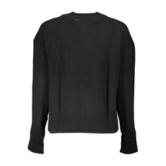 Calvin Klein Schwarzer Damenpullover aus Baumwolle