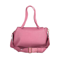 Mario Valentino Rosa Damen Handtasche aus Polyurethan