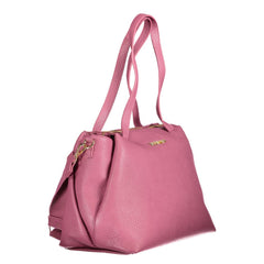 Mario Valentino Rosa Damen Handtasche aus Polyurethan