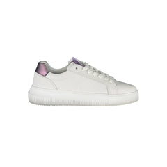 Calvin Klein Bianco Leder Damen Sneaker