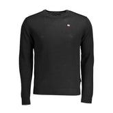 Napapijri Black Wool Sweatshirt