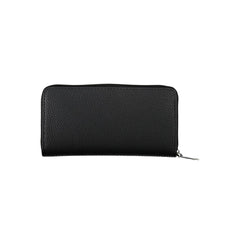 Calvin Klein Nero Polyurethan Damen Geldbörse
