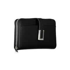 Calvin Klein Nero Polyurethan Damen Geldbörse