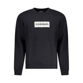 Napapijri Black Cotton Men Sweater