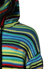 Dolce & Gabbana Mehrfarbiger Kapuzenpullover aus Baumwolle