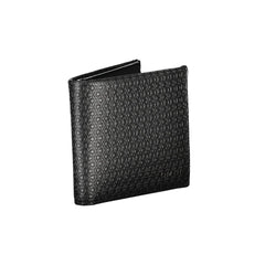 Calvin Klein Nero Leder Herren Geldbörse