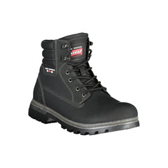 Carrera Black Polyester Men Boot