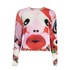 Desigual Rosa Viscosa Damenpullover