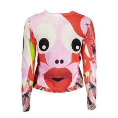 Desigual Rosa Viscosa Damenpullover