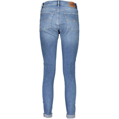 Tommy Hilfiger Blue Cotton Women Jeans