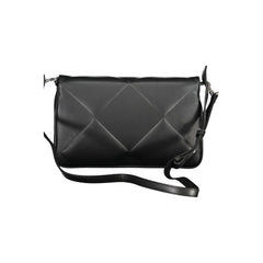 Calvin Klein Schwarze Damenhandtasche aus Polyurethan