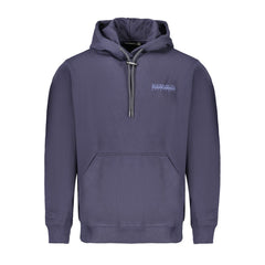 Napapijri Blue Cotton Men Sweater