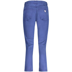 Guess Jeans Blaue Baumwoll-Damen-Skinny-Jeans