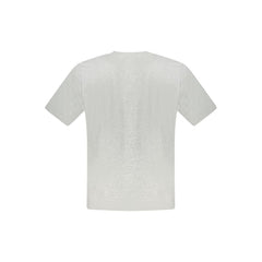 North Sails Grigio Cotton Men T-Shirt