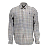 U.S. POLO ASSN. Brown Cotton Men Shirt