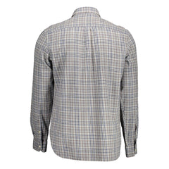 U.S. POLO ASSN. Gray Cotton Men's Shirt