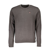 Napapijri Grigio Cotton Men Sweater