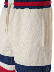 Gucci Cream polyester Logo Shorts