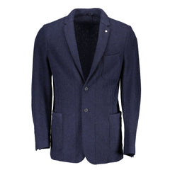 Gant Blu Woll-Herrenjacke