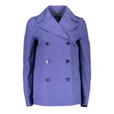 Gant blaue Baumwolle Damen Mantel Jacke
