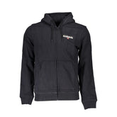 Napapijri Black Cotton Men's Hoodie