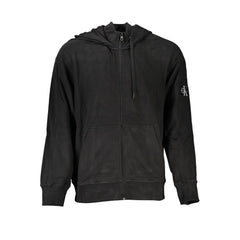Calvin Klein Herren-Sweatshirt aus schwarzer Baumwolle