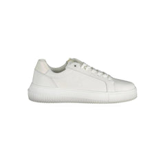Calvin Klein Bianco Leder Damen Sneaker